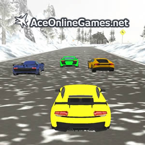 Snow Fast Hill Track Racing | AceOnlineGames.net