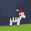 James the Christmas Zebra