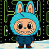 Winter Labubu Pacman Adventure